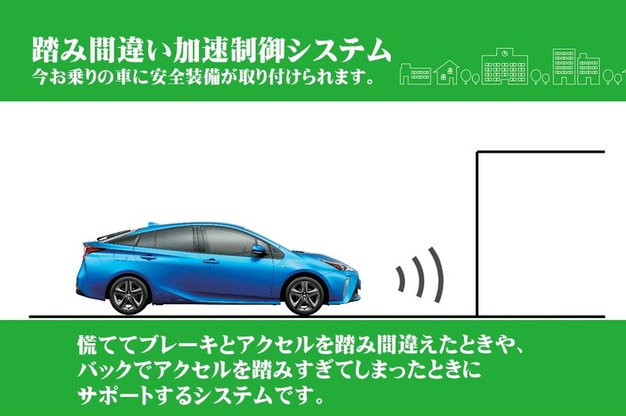 踏み間違い加速制御システム