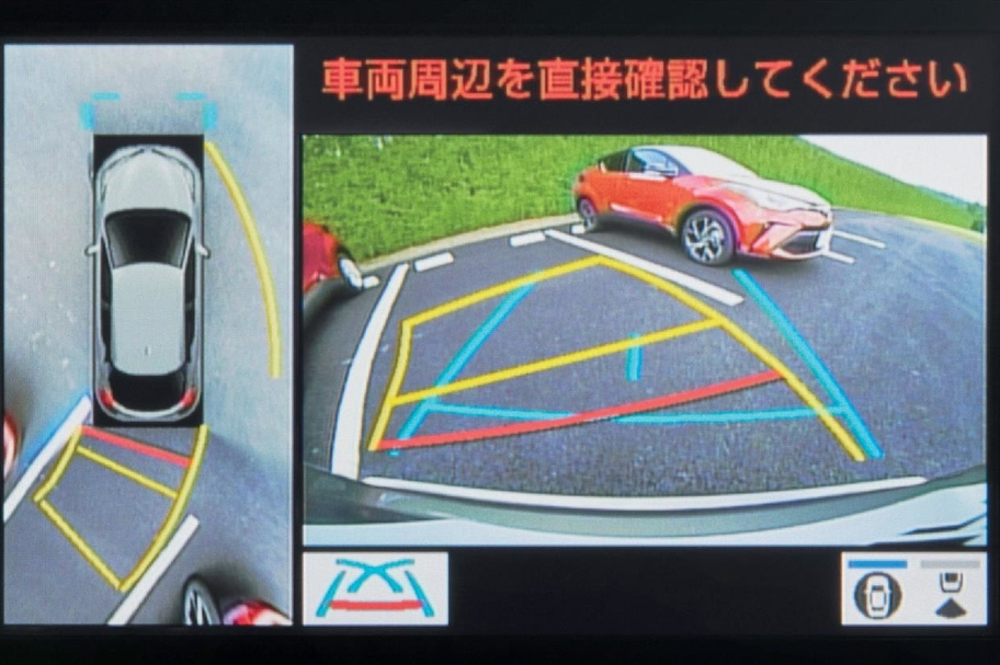 パノラミックビューモニター 画面