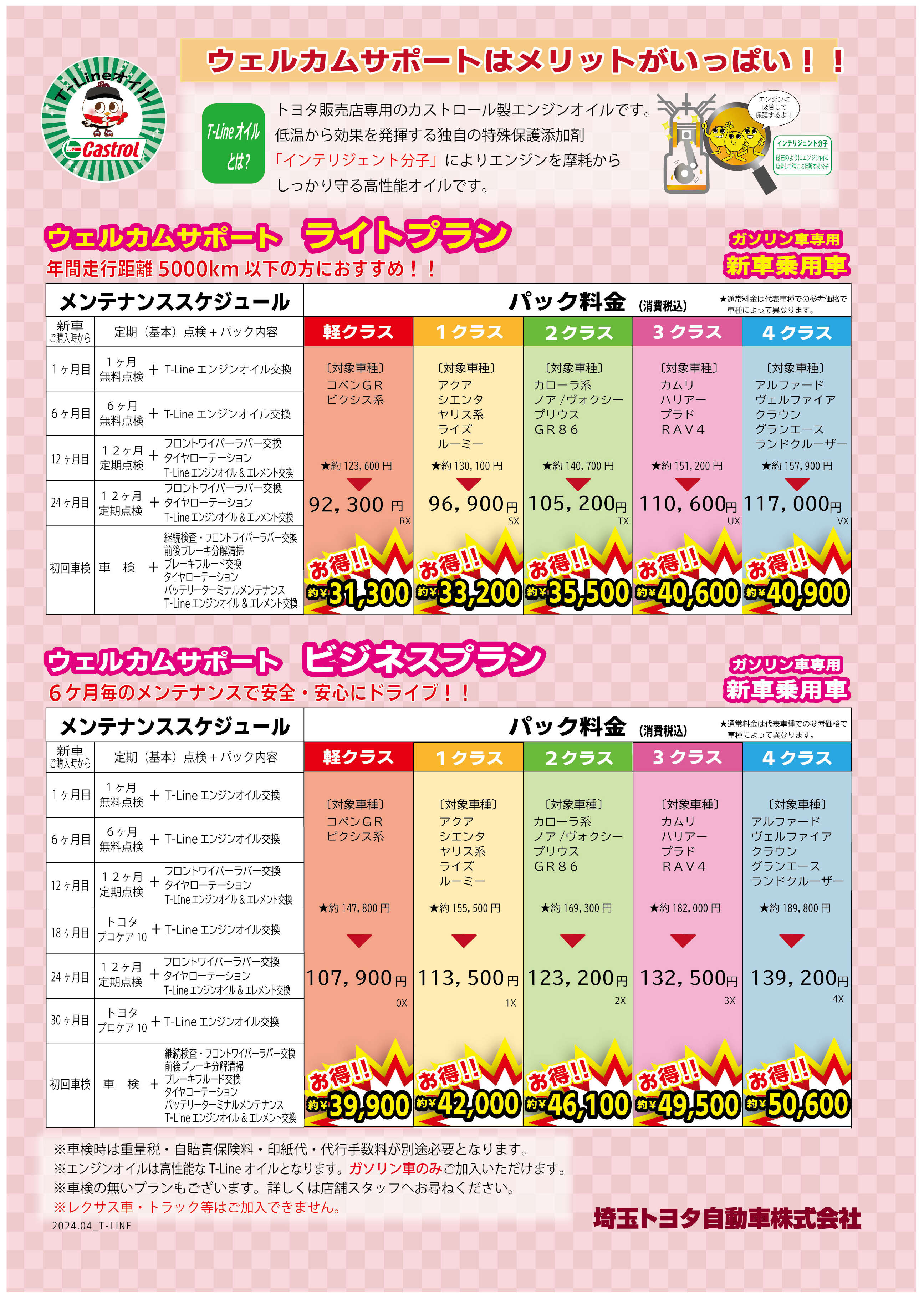 お得な商品 | 埼玉トヨタ