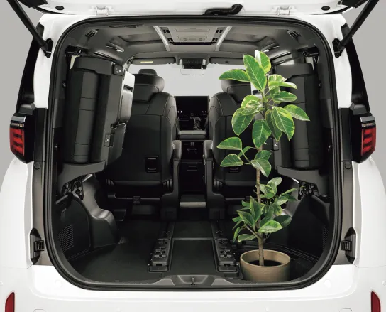 大容量の荷室